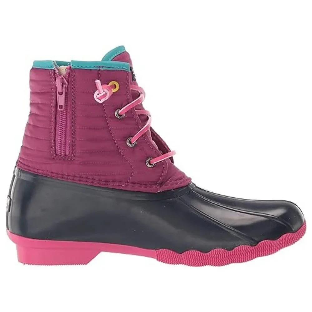 Sperry Top-Sider girls Child Saltwater Multicolor Boot Size 10 (M) NWT